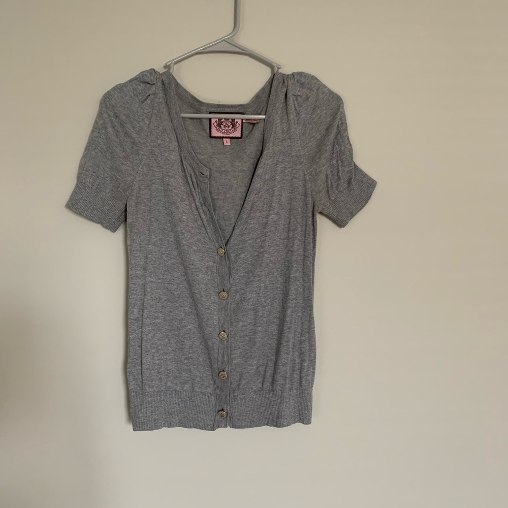 Juicy Couture Gray Cardigan